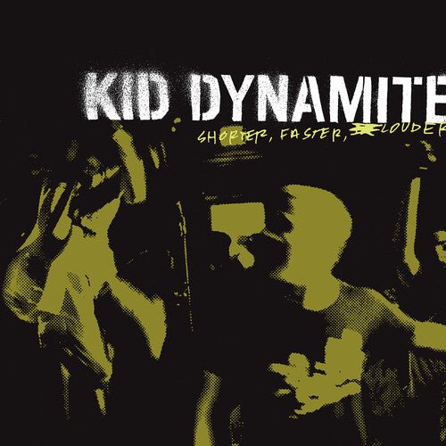 Kid Dynamite - Shorter Faster Louder [Clear w/ Black Vinyl] (New Vinyl LP) - Mad World Records