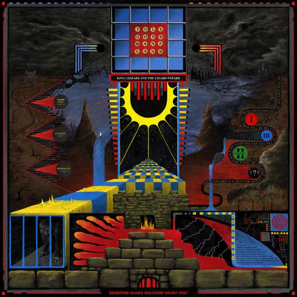 King Gizzard and the Lizard Wizard - Polygondwanaland [4 Way Colored Vinyl] (New Vinyl LP) - Mad World Records