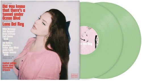 Lana Del Rey - Did You Know That There's A Tunnel Under Ocean Blvd [Light Green 2 LP/ Alt. Cover] (New Vinyl LP) - Mad World Records