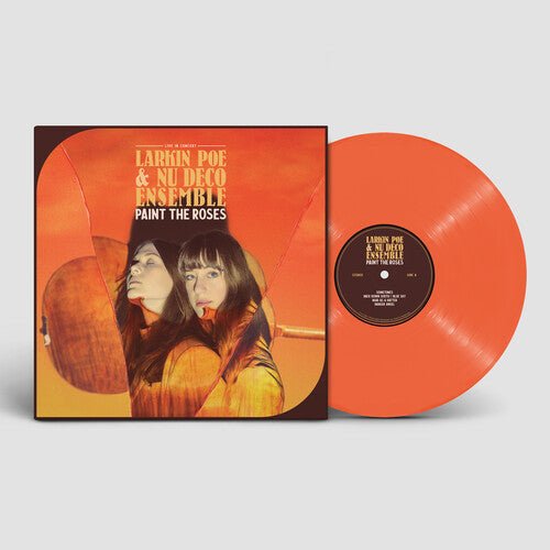 Larkin Poe - Paint The Roses (Live In Concert) [Orange Crush Vinyl] (New Vinyl LP) - Mad World Records