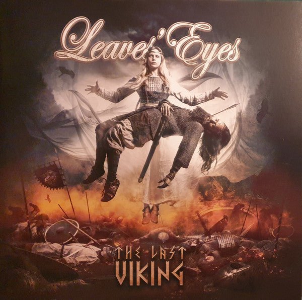 Leaves' Eyes - The Last Viking [Hazy Orange Vinyl] (New Vinyl LP) - Mad World Records