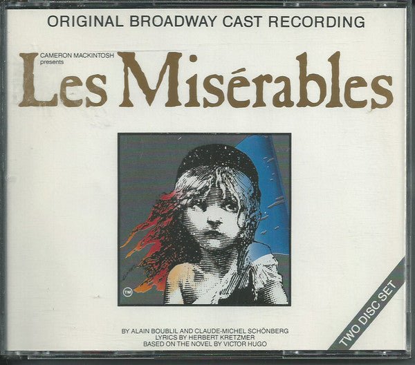 Les Miserables - Original Broadway Cast Recording (Used CD) - Mad World Records