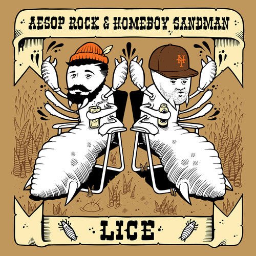 Lice (Aesop Rock & Homeboy Sandman) - Lice (New Vinyl LP) - Mad World Records