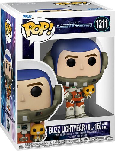 Lightyear - Buzz Lightyear With Sox (XL - 15) #1211 (Funko Pop) - Mad World Records