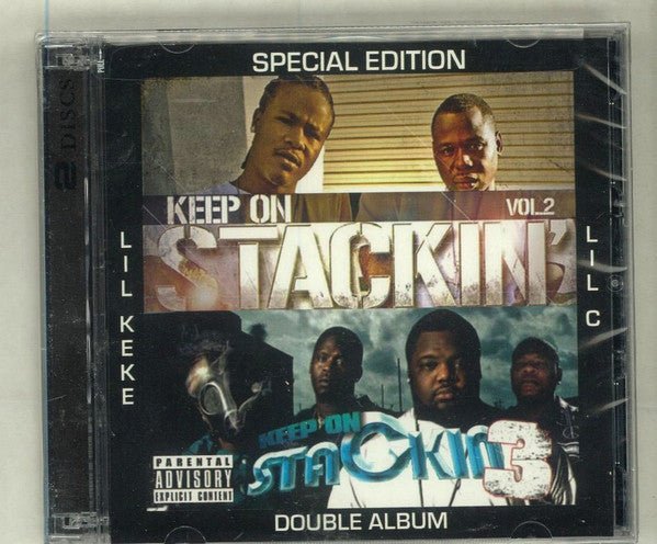 Lil Keke & Lil C - Keep on Stackin 2 & 3 (New CD) - Mad World Records