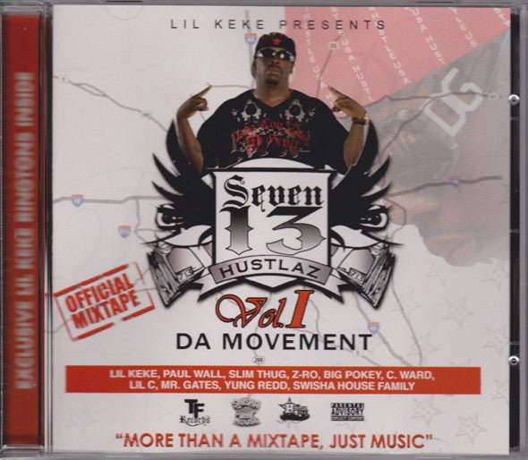 Lil Keke - Seven - 1 - 3 Hustlaz, Vol. 1: The (New CD) - Mad World Records