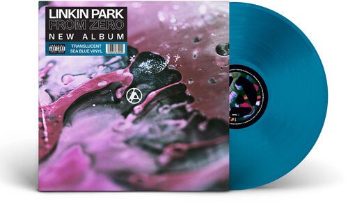 Linkin Park - From Zero [Translucent Sea Blue Vinyl] (New Vinyl LP) - Mad World Records