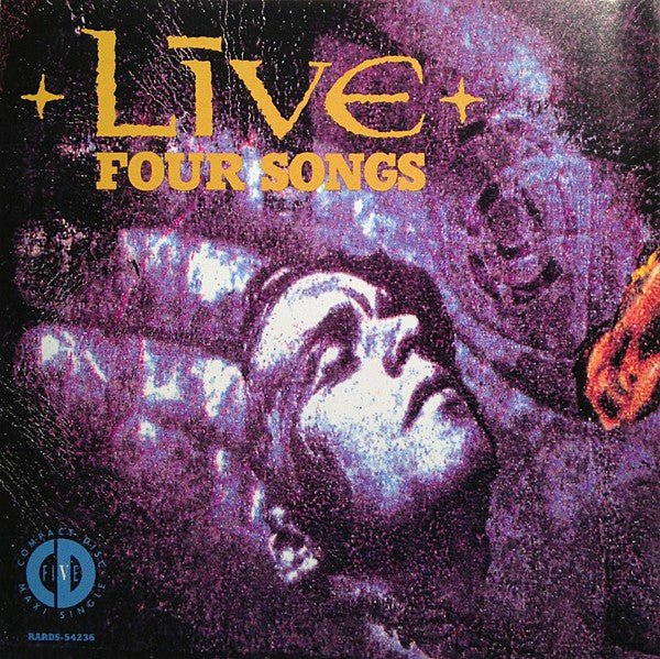 Live ‎ - Four Songs ep (Used CD) - Mad World Records