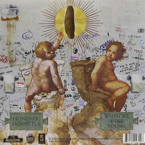 Living With Lions – Honesty, Honestly [Poop Brown Vinyl] (Used 7") - Mad World Records