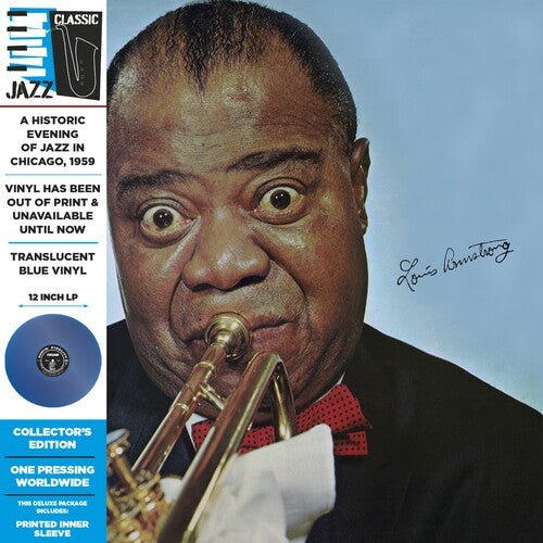 Louis Armstrong - The Definitive Album by Louis Armstrong [Blue Vinyl] (New Vinyl LP) - Mad World Records