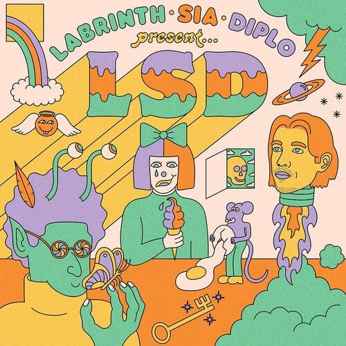 LSD (Labrinth, Sia and Diplo) - Presents: LSD (5th Anniversary Edition) [Sea Glass Green Vinyl] (New Vinyl LP) - Mad World Records