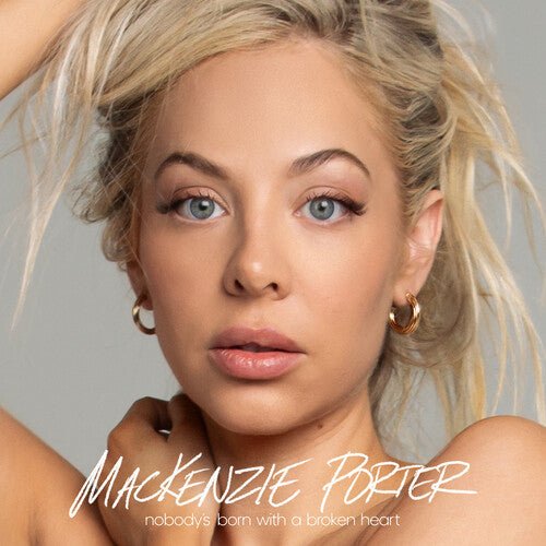 Mackenzie Porter - Nobody's Born with a Broken Heart [Smokey Grey/Blue & White Vinyl] (New Vinyl LP) - Mad World Records