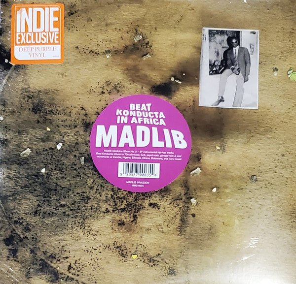 Madlib - Medicine Show No 3 - Beat Konducta In Africa [Purple Vinyl] (New Vinyl LP) - Mad World Records