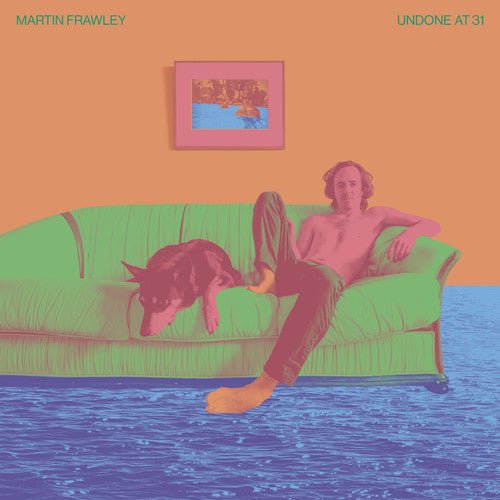 Martin Frawley - Undone at 31 [Blue/White Marble Vinyl] (New Vinyl LP) - Mad World Records