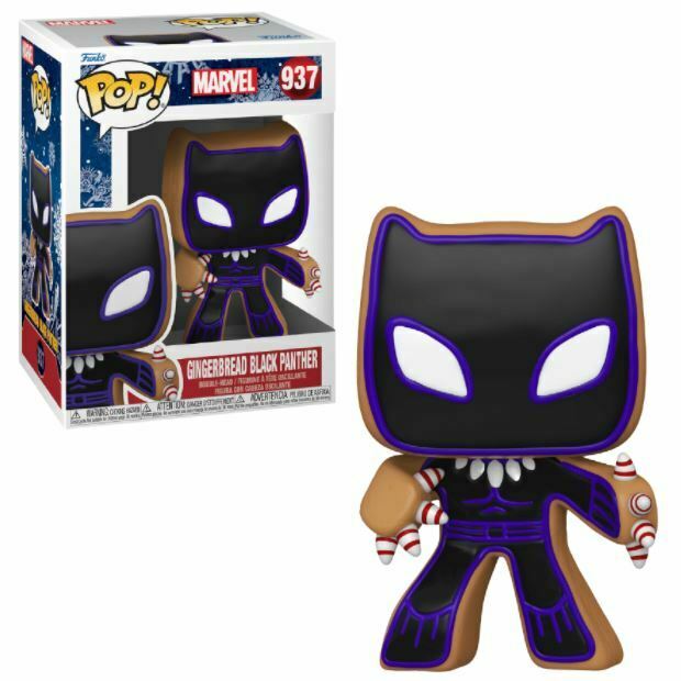 Marvel - Gingerbread Black Panther #937 - (Funko Pop) - Mad World Records