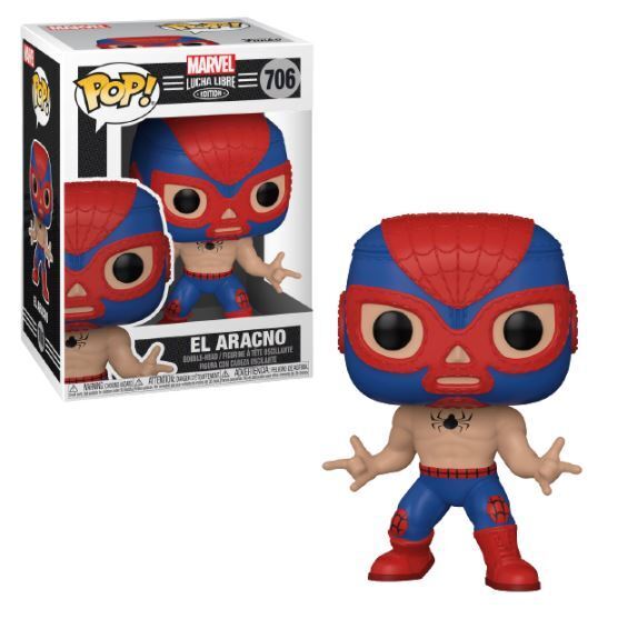 Marvel Lucha Libre Edition - El Aracno (Spiderman) (Funko Pop) - Mad World Records