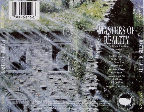 Masters Of Reality - Masters Of Reality (Used CD) - Mad World Records