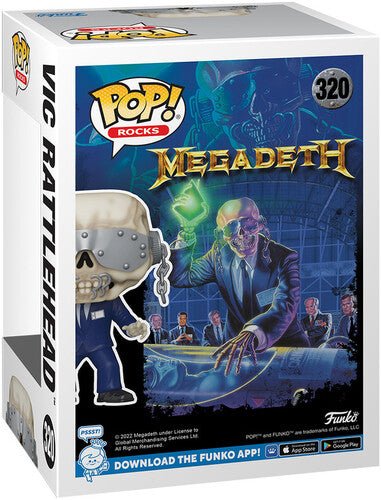 Megadeth - Vic Rattlehead #320 - (Funko Pop) - Mad World Records