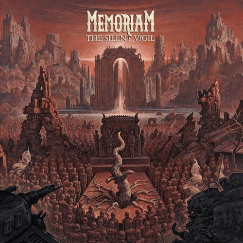 Memoriam - The Silent Vigil [Red with Black Splatter] (New Vinyl LP) - Mad World Records