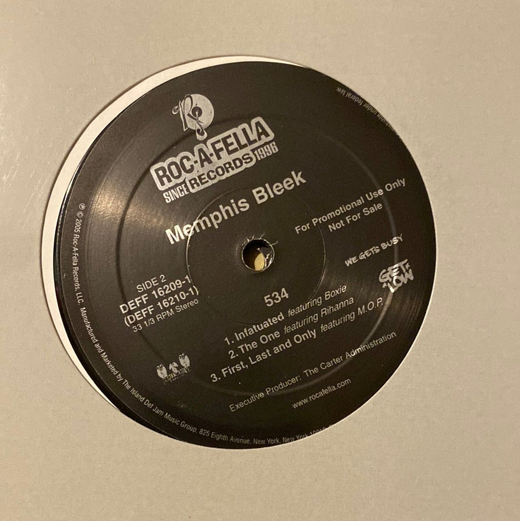 Memphis Bleek - 534 [Clean] [2xLP Promo] (Used Vinyl LP) - Mad World Records