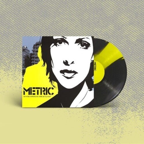 Metric - Old World Underground, Where Are You Now? [Yellow & Black Vinyl] (New Vinyl LP) - Mad World Records