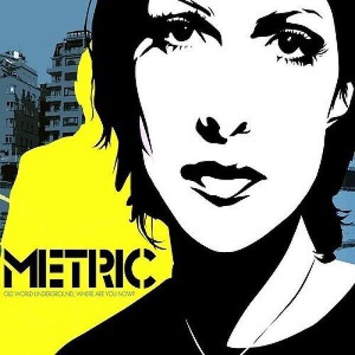 Metric - Old World Underground, Where Are You Now? [Yellow & Black Vinyl] (New Vinyl LP) - Mad World Records