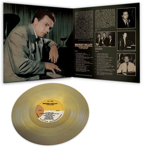 Mickey Gilley - The Singles Collection A's & B's 1960 - 1969 [Gold Vinyl] (New Vinyl LP) - Mad World Records