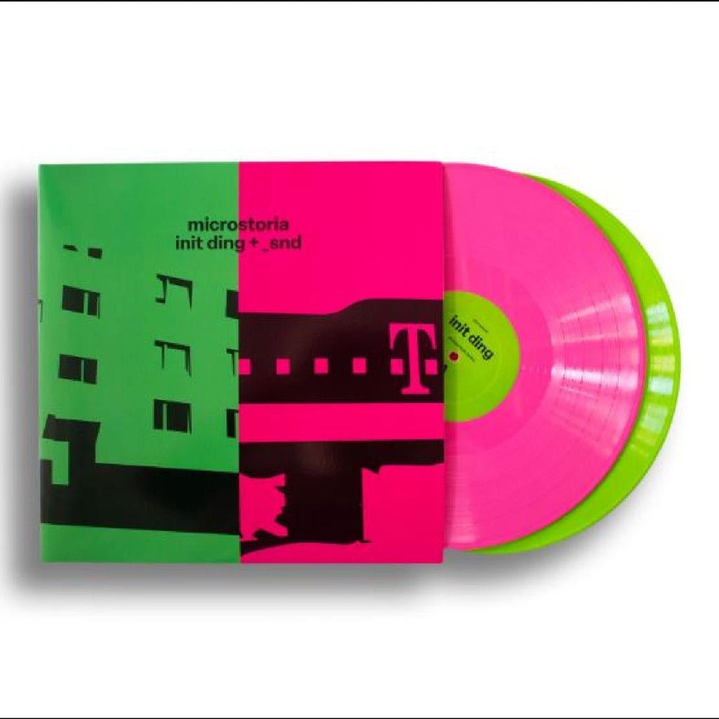 Microstoria - init ding + _snd [2xLP, Pink & Green Vinyl] (New Vinyl LP) - Mad World Records