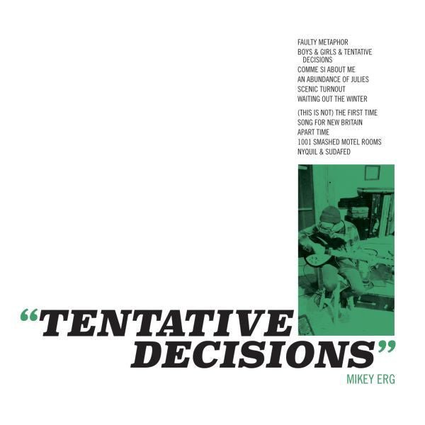 Mikey Erg - Tentative Decisions [Colored Vinyl] (New Vinyl LP) - Mad World Records