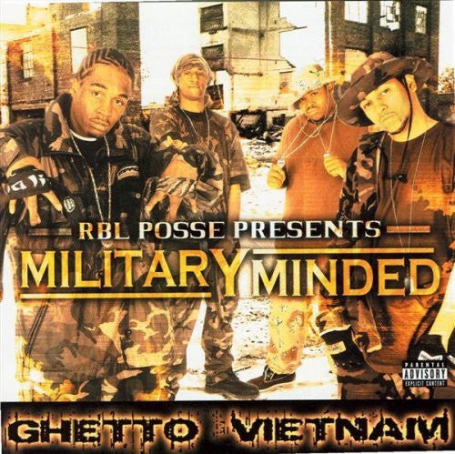 Military Minded - Ghetto Vietnam (Used CD) - Mad World Records