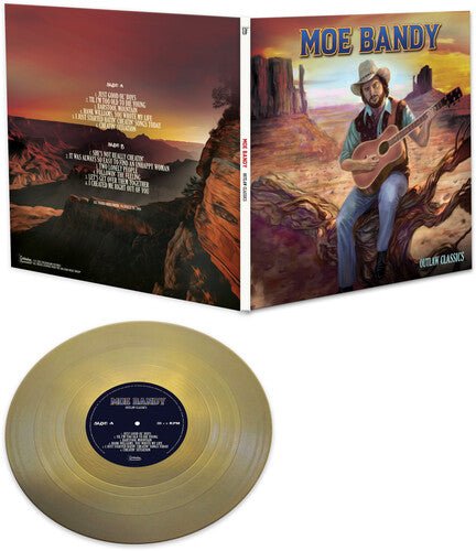 Moe Bandy - Outlaw Classics [Gold Vinyl] (New Vinyl LP) - Mad World Records