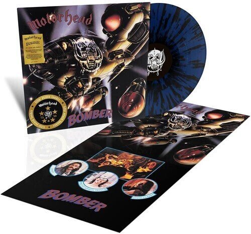 Motorhead - Bomber [Blue & Black Splatter Vinyl) (New Vinyl LP) - Mad World Records