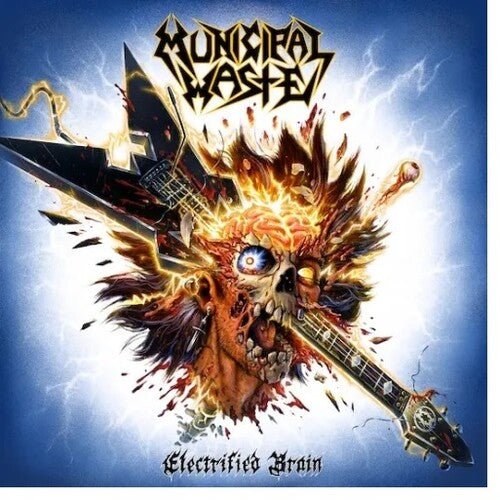 Municipal Waste - Electrified Brain [Blue Marble Vinyl] (New Vinyl LP) - Mad World Records