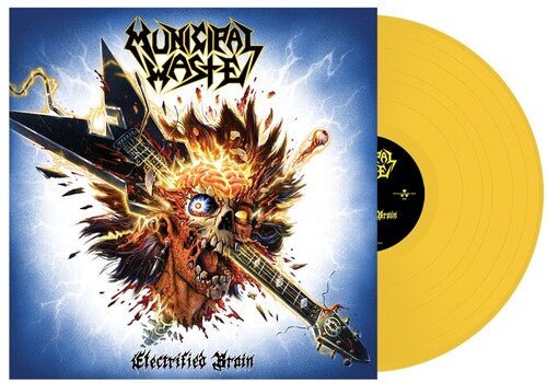 Municipal Waste - Electrified Brain [Yellow Vinyl] (New Vinyl LP) - Mad World Records