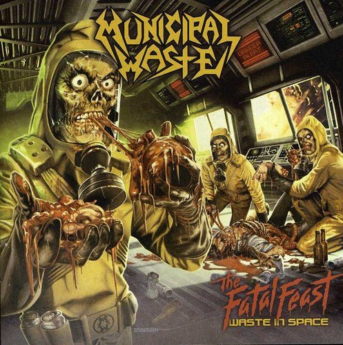 Municipal Waste - The Fatal Feast [Orange & Yellow Splatter Vinyl] (New Vinyl LP) - Mad World Records