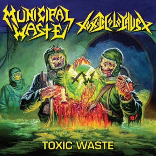 Municipal Waste / Toxic Holocaust - Toxic Waste 12" [Colored Vinyl Vinyl] (New Vinyl EP) - Mad World Records