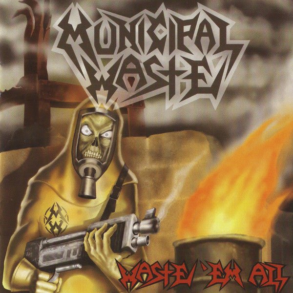 Municipal Waste - Waste 'Em All [Orange Swirl Vinyl] (New Vinyl LP) - Mad World Records