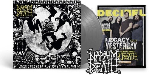 Napalm Death - Utilitarian [Decibel Edition - Black Ice Vinyl] (New Vinyl LP) - Mad World Records