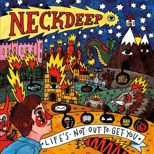 Neck Deep - Life's Not Out To Get You [Red Vinyl] (New Vinyl LP) - Mad World Records