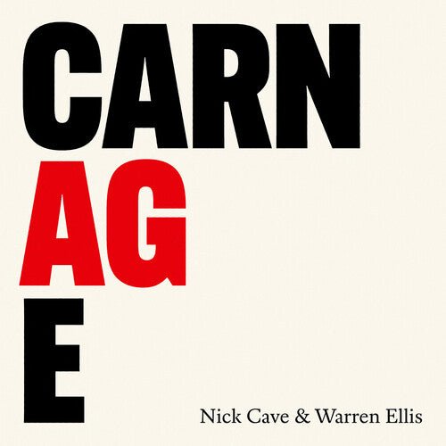 Nick Cave & Warren Ellis - Carnage (New Vinyl LP) - Mad World Records