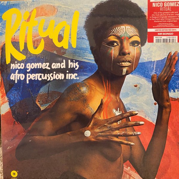 Nico Gomez And His Afro Percussion Inc. - Ritual [Red Vinyl] (New Vinyl LP) - Mad World Records