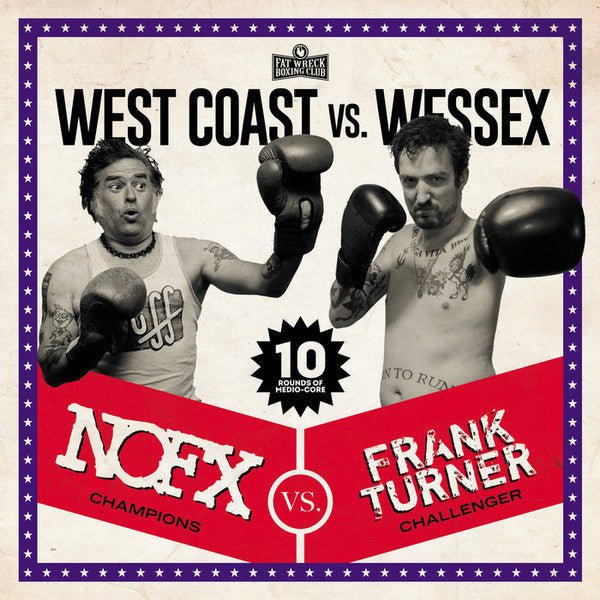 NOFX Vs. Frank Turner - West Coast Vs. Wessex (New Vinyl LP) - Mad World Records