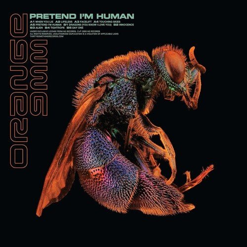 Orange 9mm - Pretend I'm Human [Colored Vinyl w/ Etched B - side] [Import] (New Vinyl LP) - Mad World Records