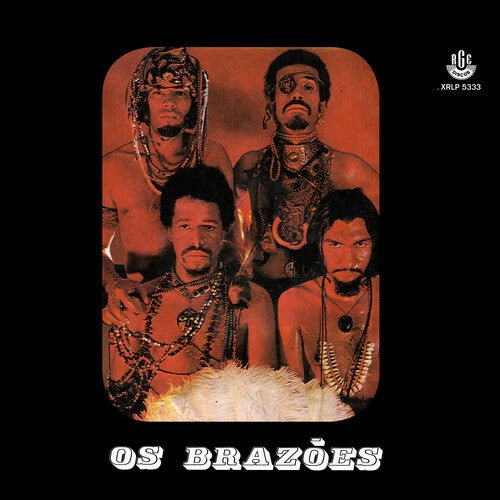 Os Brazões - Os Brazoes [Orange Splatter Vinyl] (New Vinyl LP) - Mad World Records