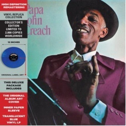 Papa John Creach - Papa John Creach [Blue Vinyl] (New Vinyl LP) - Mad World Records