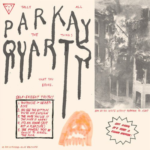 Parquet Courts - Tally All the Things That You Broke (New Vinyl EP) - Mad World Records