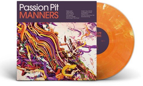 Passion Pit - Manners [Orange Vinyl] (New Vinyl LP) - Mad World Records