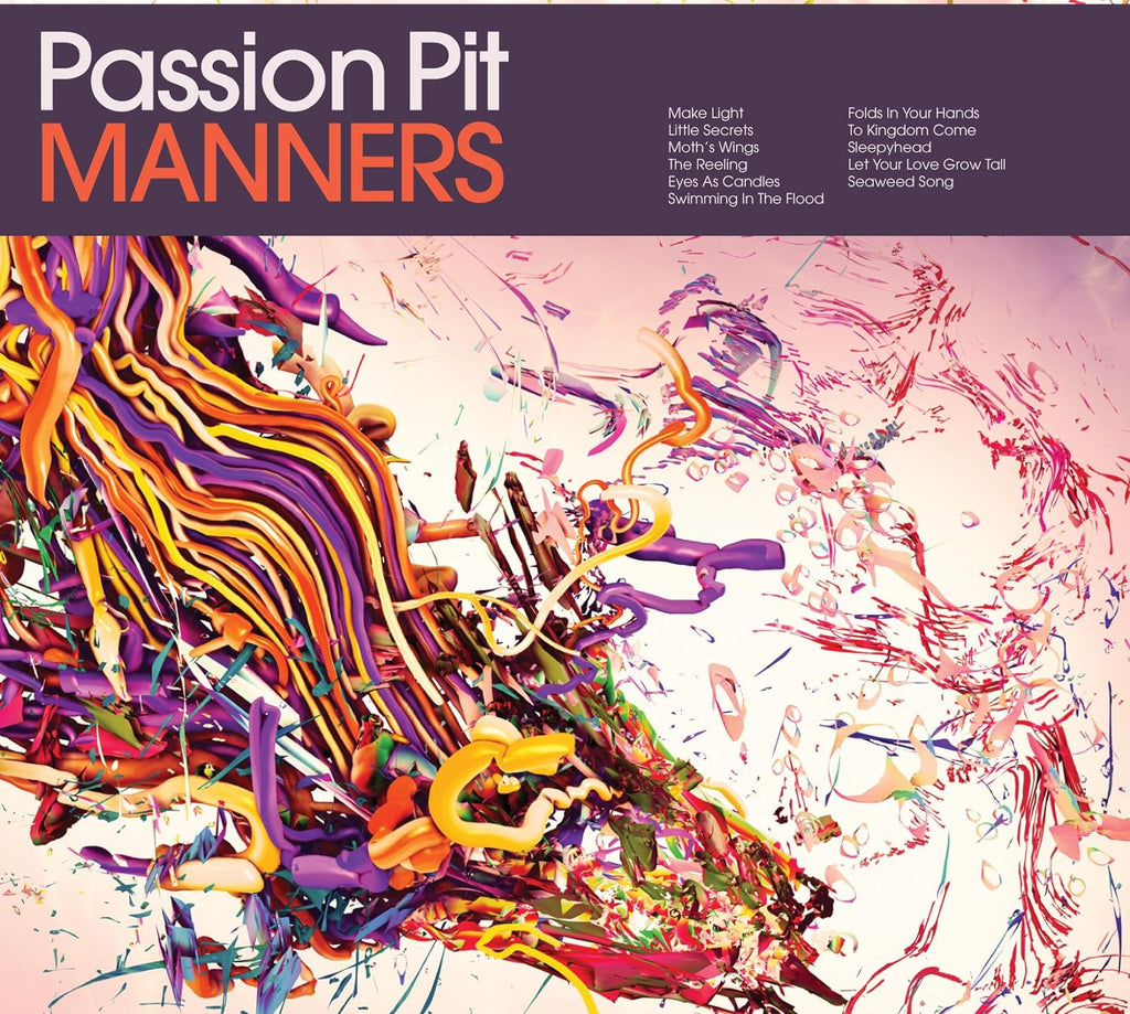 Passion Pit - Manners [Orange Vinyl] (New Vinyl LP) - Mad World Records