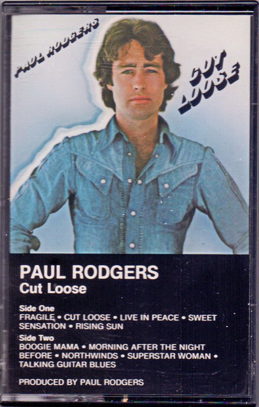 Paul Rodgers - Cut Loose (Cassette) - Mad World Records