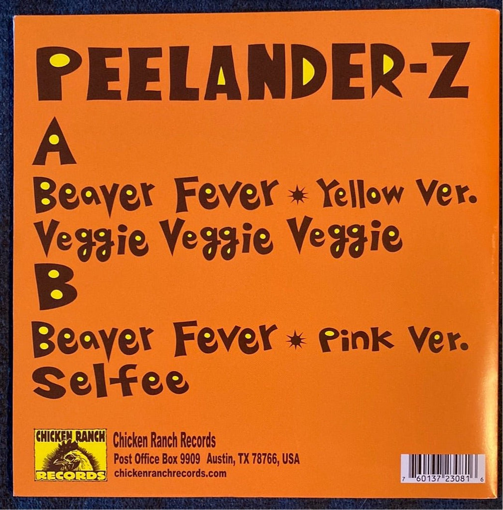 Peelander - Z - Beaver Fever [Yellow Vinyl] (Used 7") - Mad World Records